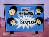 Now Appearing The Beatles Sericel with Full Color Lithograph Background Framed by Dennilu