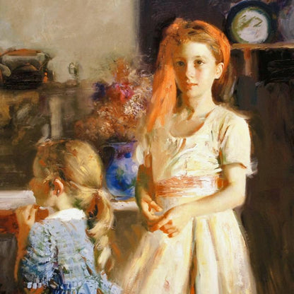Best Friends Pino Daeni Giclée Print Artist Hand Signed and Numbered
