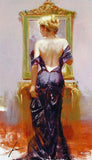 Evening Elegance Pino Daeni Giclée Print Artist Hand Signed and Numbered