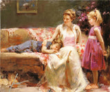 A Time to Remember Pino Daeni Canvas Giclée Print Artist Hand Signed and Numbered