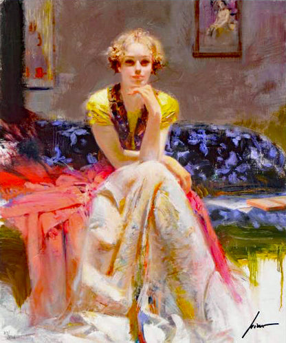 Enchantment Pino Daeni Canvas Giclée Print Artist Hand Signed and Numbered