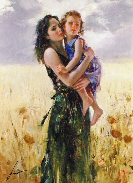 Close to My Heart Pino Daeni Giclée Print Artist Hand Signed and Numbered