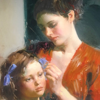 Last Touch Pino Daeni Giclée Print Artist Hand Signed and Numbered