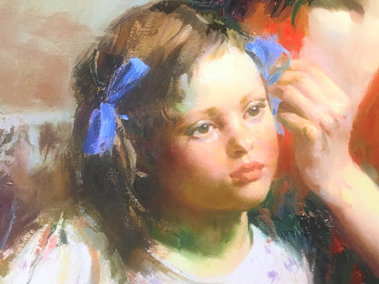 Last Touch Pino Daeni Giclée Print Artist Hand Signed and Numbered