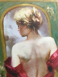 Elegant Seduction Pino Daeni Canvas Giclée Print Artist Hand Signed and Numbered