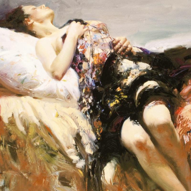 Sensuality Pino Daeni Giclée Print Artist Hand Signed and Numbered