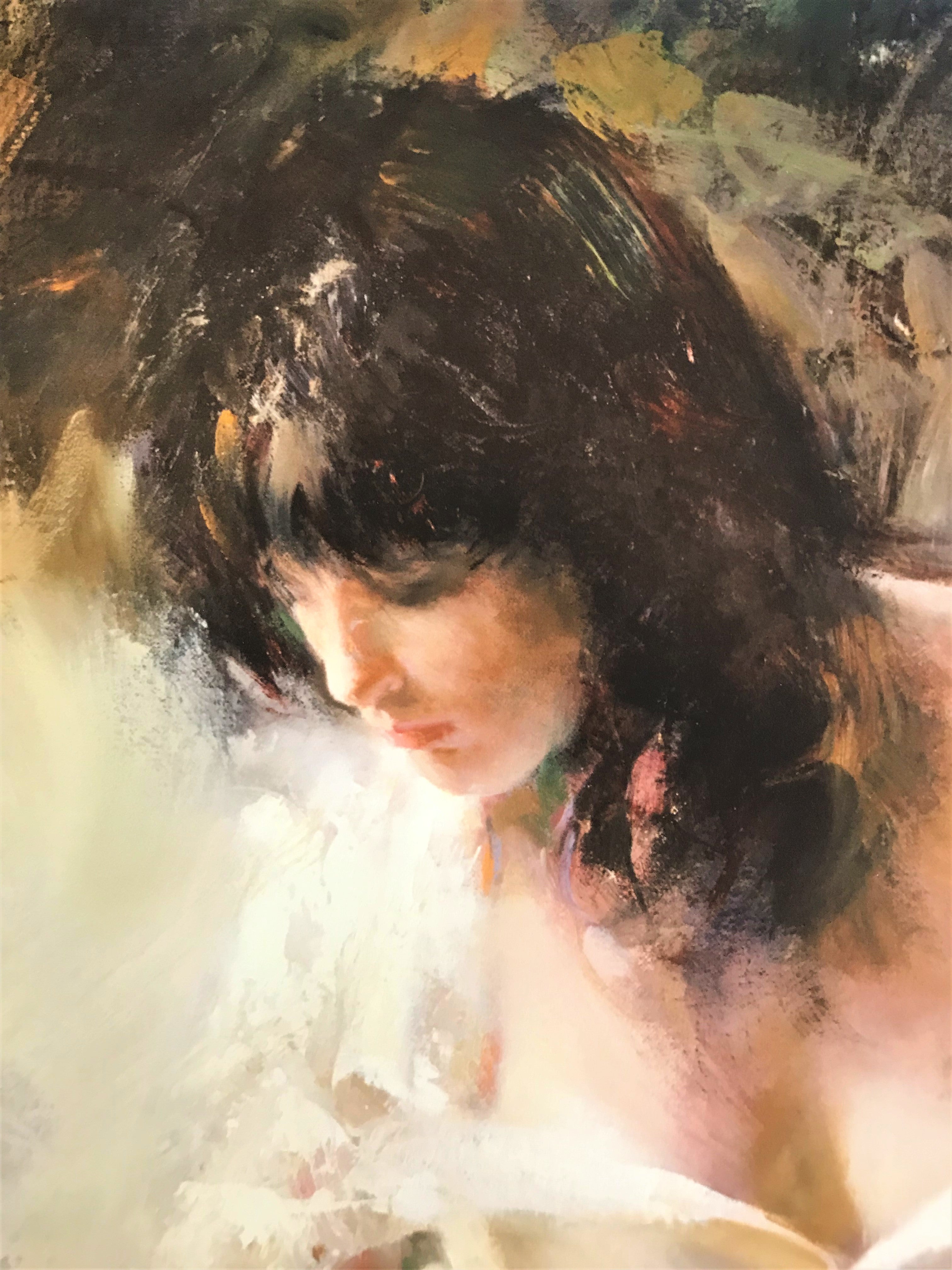 White Rhapsody Pino Daeni Giclée Print Artist Hand Signed and Numbered