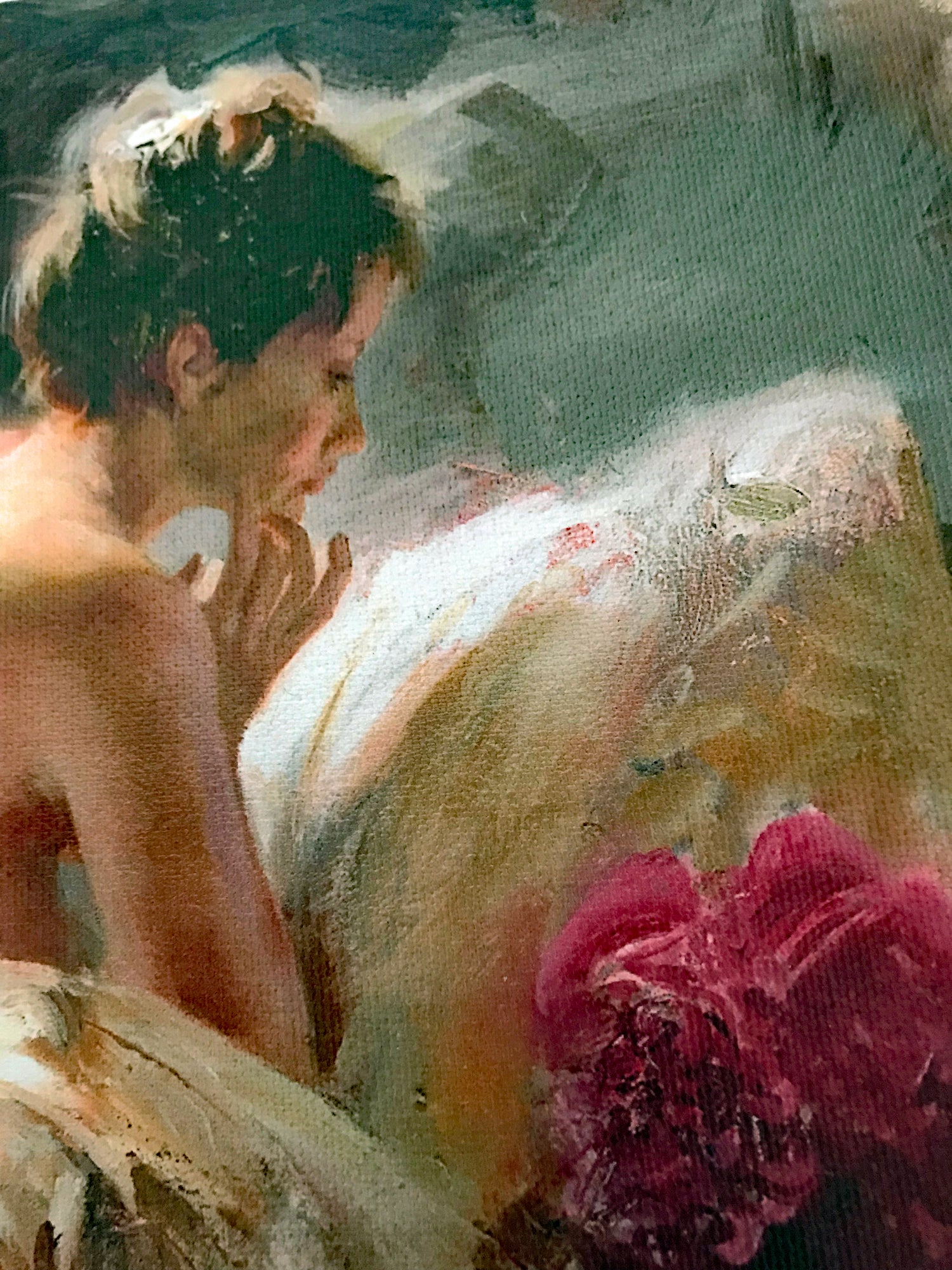 Soft Light Pino Daeni Canvas Giclée Print Artist Hand Signed and Numbered