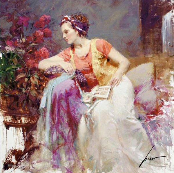 Serendipity Pino Daeni Giclée Print Artist Hand Signed and Numbered