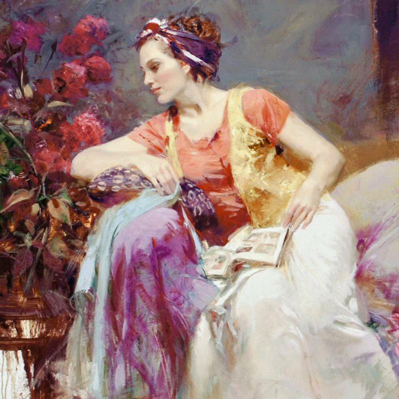 Serendipity Pino Daeni Giclée Print Artist Hand Signed and Numbered