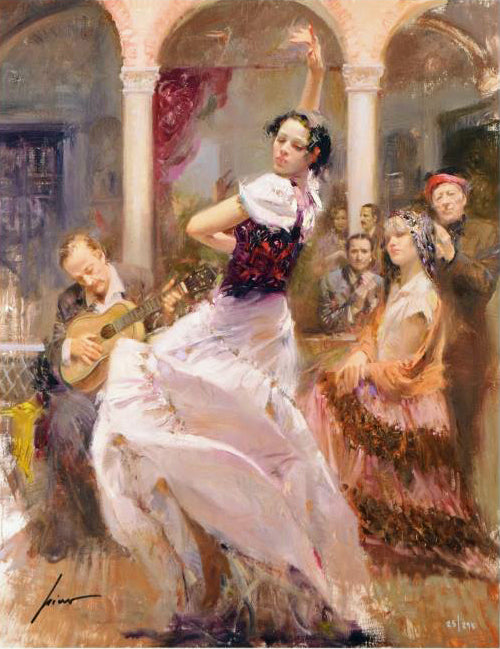 Seville In My Heart Pino Daeni Giclée Print Artist Hand Signed and Numbered