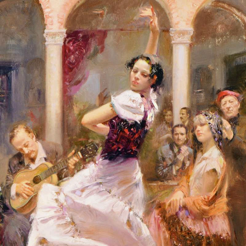 Seville In My Heart Pino Daeni Giclée Print Artist Hand Signed and Numbered