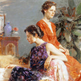 Lazy Afternoon Pino Daeni Canvas Giclée Print Artist Hand Signed and Numbered