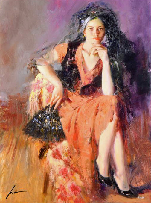 Dreaming Madrid Pino Daeni Giclée Print Artist Hand Signed and Numbered
