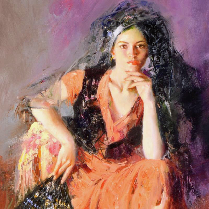Dreaming Madrid Pino Daeni Giclée Print Artist Hand Signed and Numbered