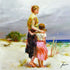 Summers Breeze Pino Daeni Giclée Print Artist Hand Signed and Numbered