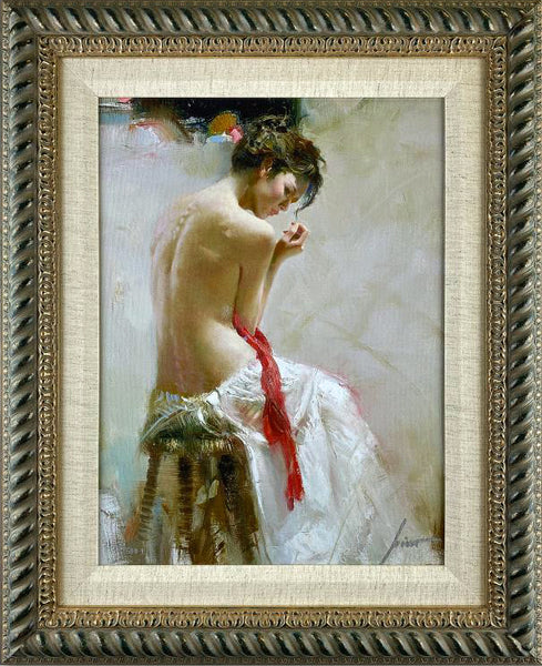 Purity Pino Daeni Canvas Giclée Print Artist Hand Signed Numbered and Framed