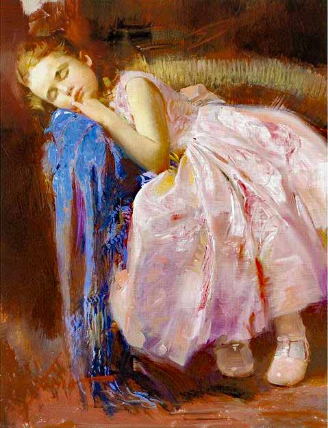 Party Dreams Pino Daeni Giclée Print Artist Hand Signed and Numbered