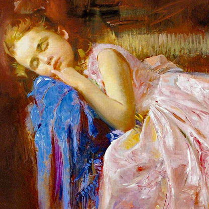 Party Dreams Pino Daeni Canvas Giclée Print Artist Hand Signed and Numbered