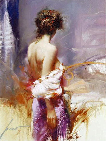Twilight Pino Daeni Canvas Giclée Print Artist Hand Signed and Numbered