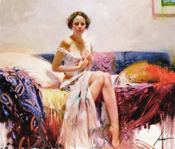 Sweet Sensation Pino Daeni Canvas Giclée Print Artist Hand Signed and Numbered