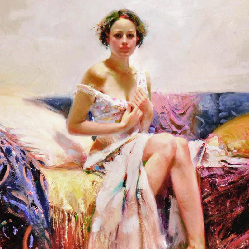 Sweet Sensation Pino Daeni Canvas Giclée Print Artist Hand Signed and Numbered