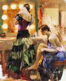 Almost Ready Pino Daeni Giclée on Canvas Artist Hand Signed and Numbered