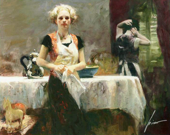 In the Late Evening Pino Daeni Giclée Print Artist Hand Signed and Numbered