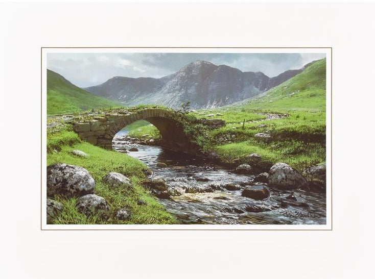 Cronaniy Burn Peter Ellenshaw Artist Proof Lithograph Artist Hand Signed Numbered