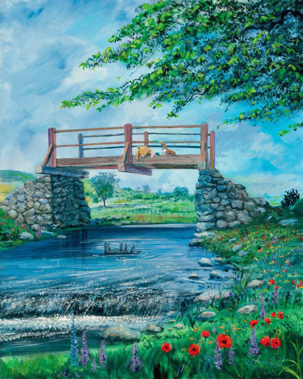 Summer Peter Ellenshaw and Harrison Ellenshaw Canvas Giclée Print Artist Hand Signed and Numbered