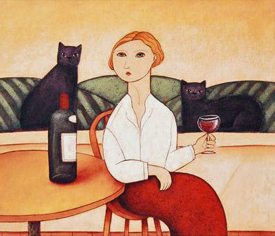 French Fancy Paine Proffitt Giclée Print Artist Hand Signed and Numbered