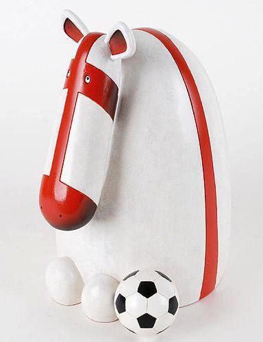 The Biggest Fan (Home) Hand Painted Peter Smith Sculpture Bearing the Cast Signature of the Artist Numbered