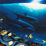 Paradise Wyland and James Coleman Lithograph Print Artists Hand Signed and Numbered