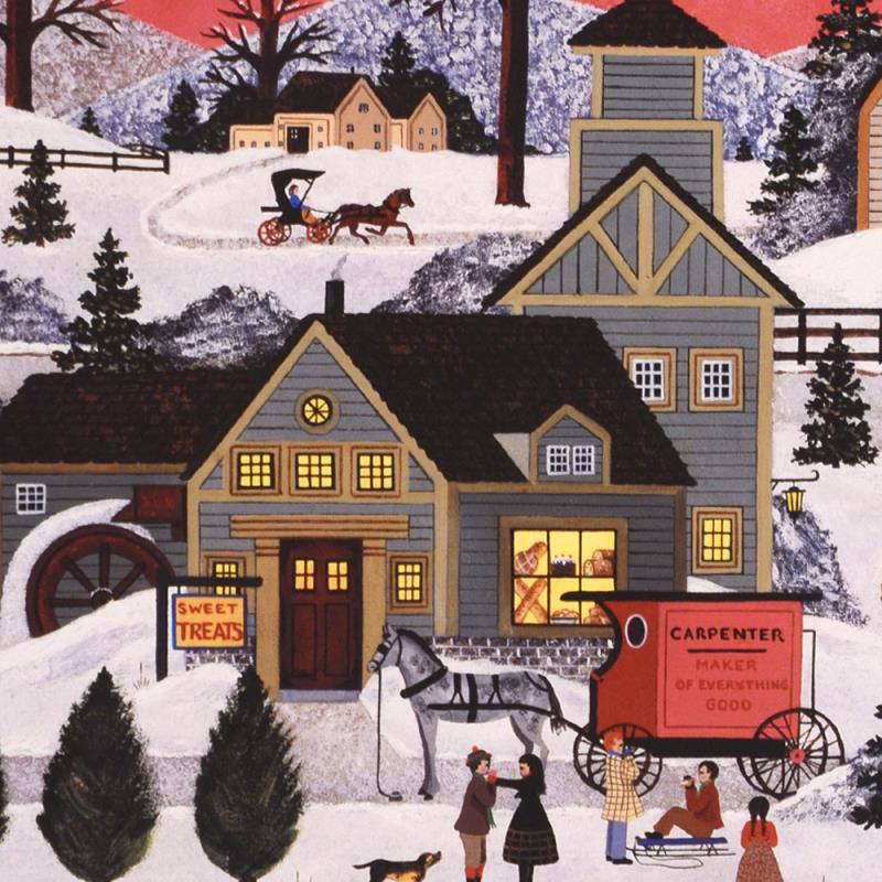 Pennsylvania Dutch Treats Jane Wooster Scott Lithograph Print Artist Hand Signed and Numbered