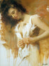 White Camisole Pino Daeni Giclée Print Artist Hand Signed Numbered