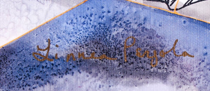Portobello Linnea Pergola Canvas Giclée Print Artist Hand Signed and Numbered