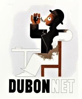 Dubo Dubon Dubonnet RE Society Hand Pulled Fine Art Lithograph Print Lithographer Hand Signed and Numbered