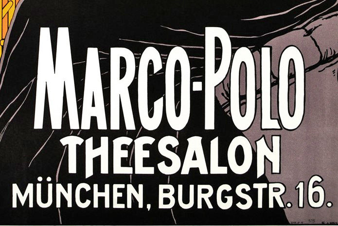 Marco Polo RE Society Hand Pulled Lithograph Print Hand Signed and Numbered