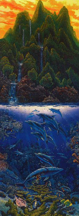 A New Consciousness Robert Lyn Nelson Mixed Media Print Artist Hand Signed and Numbered