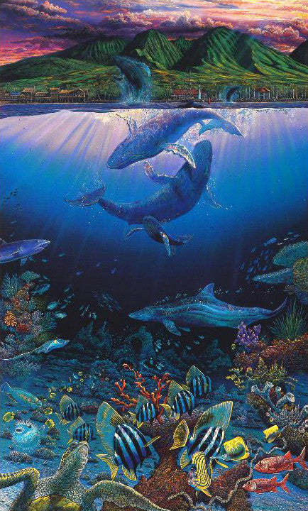 Cradle of Life Robert Lyn Nelson Mixed Media Print Artist Hand Signed and Numbered