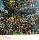 Chez Paul Robert Lyn Nelson Mixed Media Print Artist Hand Signed and Numbered