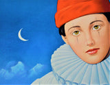 Explicit Introspection Rafal Olbinski Hand Pulled Lithograph Print Artist Hand Signed and Numbered
