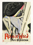 Jo with Hat Ronnie Wood Lithograph Print Artist Hand Signed and Numbered