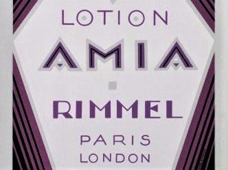 Rimmel Lotion Amia RE Society Hand Pulled Fine Art Lithograph Print Lithographer Hand Signed and Numbered