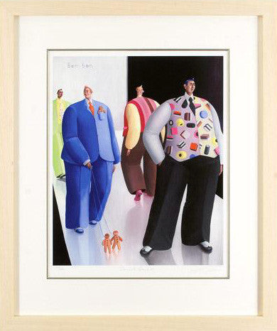 Sherbet Dandies Sarah Jane Szikora Giclée Print Artist Hand Signed and Numbered