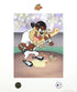 Taz Orioles Warner Bros Giclee Print with WB MLB Seals