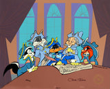 Ducklaration of Independence Chuck Jones Hand Painted Animation Cel Artist Hand Signed and Numbered
