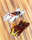 Speed Racer - Limited Edition Sericel by Tatsuo Yoshida with a Full Colored Background