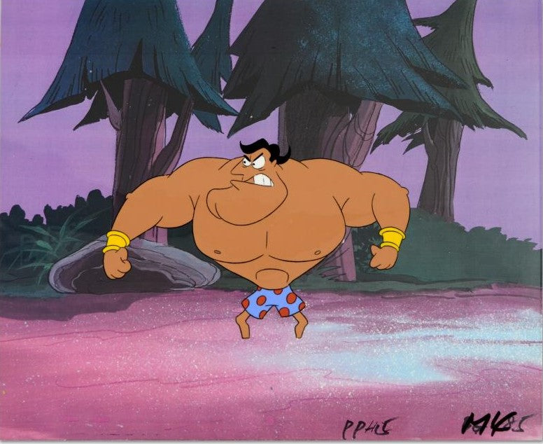 The Pink Panther Show MGM United Artists Original Production Animation Cel with Paired Pencil Sketch