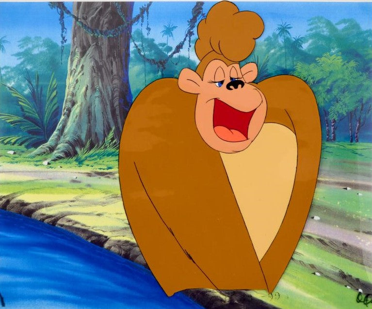 The Pink Panther Show Production Animation Cel with Paired Pencil Sketch